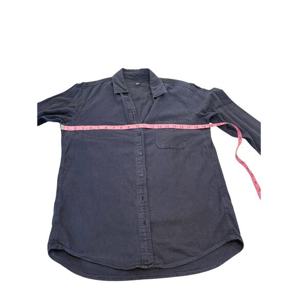 UNIQLO Women’s Navy Button-Up‎ Shirt – Size S - Picture 1 of 4